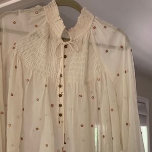 FP embroidered blouse w  embellishments